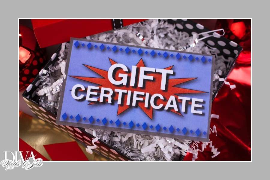 The Stress-Free Holiday Gift is Here: Diva Nails Gift Certificates!