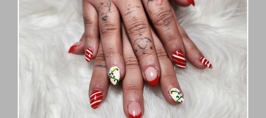 Hello December! ❄️ Time to Sparkle at Diva Nails Salon Kelowna