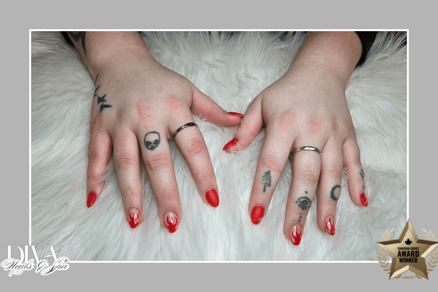 Manicure Monday: Red & Pink ❤️🩷