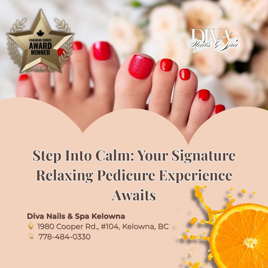 Step Into Calm: Your Signature Relaxing Pedicure Experience Awaits
