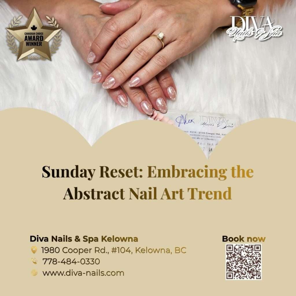 Sunday Reset: Embracing the Abstract Nail Art Trend