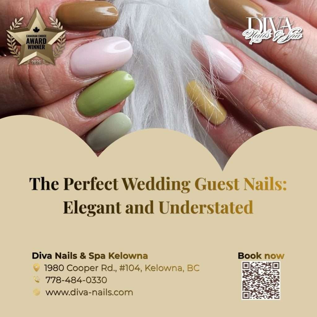 The Perfect Wedding Guest Nails: Elegant and Understated