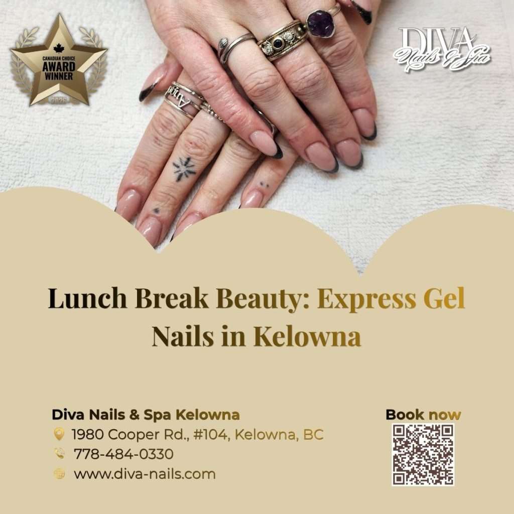 Lunch Break Beauty: Express Gel Nails in Kelowna