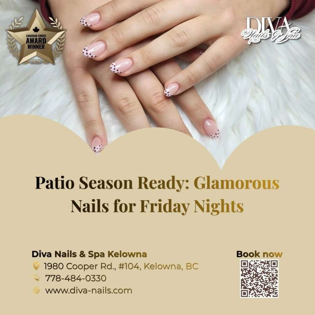 Patio Season Ready: Glamorous Nails for Friday Nights