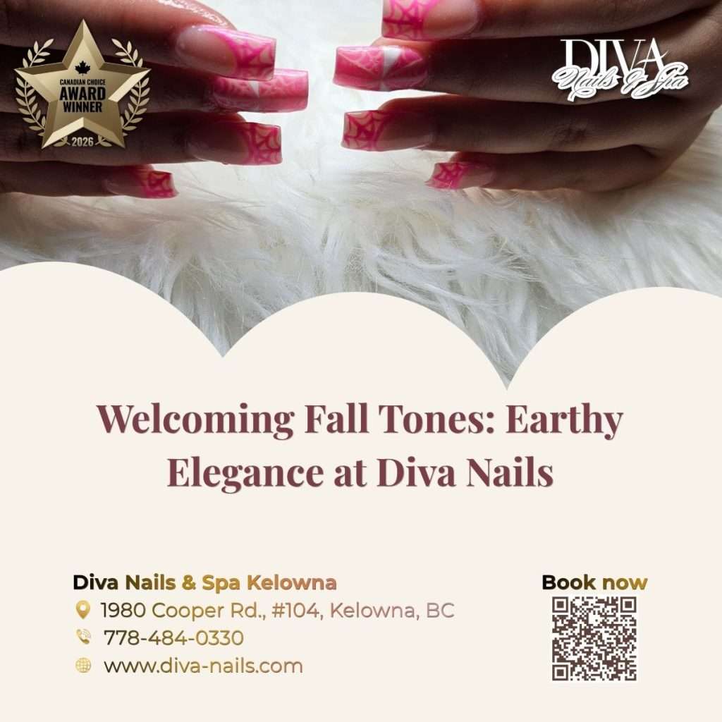 Welcoming Fall Tones: Earthy Elegance at Diva Nails