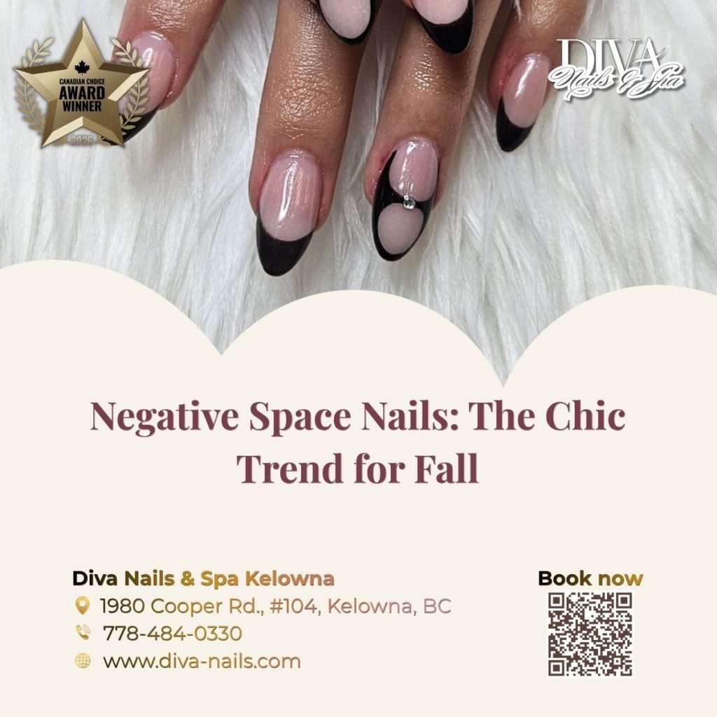 Negative Space Nails: The Chic Trend for Fall