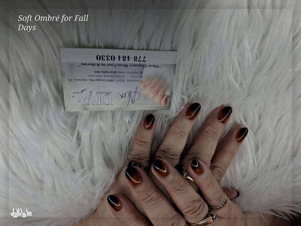 Ombré Nails Kelowna | Fall Gradient Nail Designs — Diva Nails & Spa