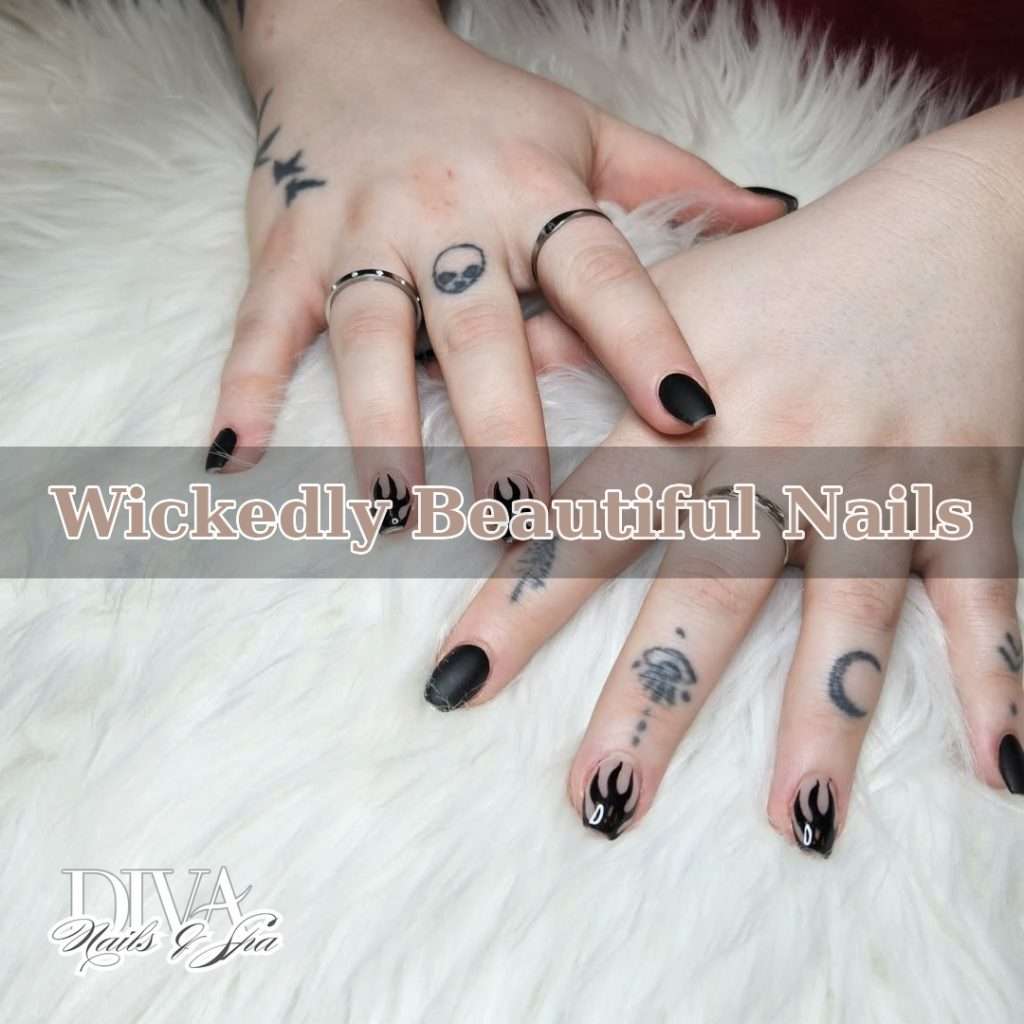 Halloween Nail Designs Kelowna | Wickedly Beautiful — Diva Nails & Spa