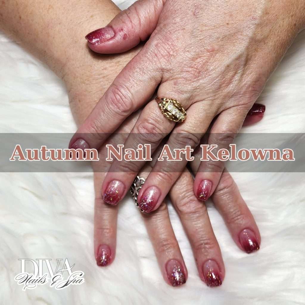 Autumn Nail Art Kelowna | Fall Manicure Ideas — Diva Nails & Spa